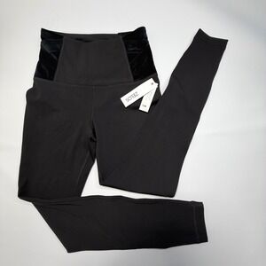 ZELOS Black High Rise‎ Full Length Leggings Women's Small NWT